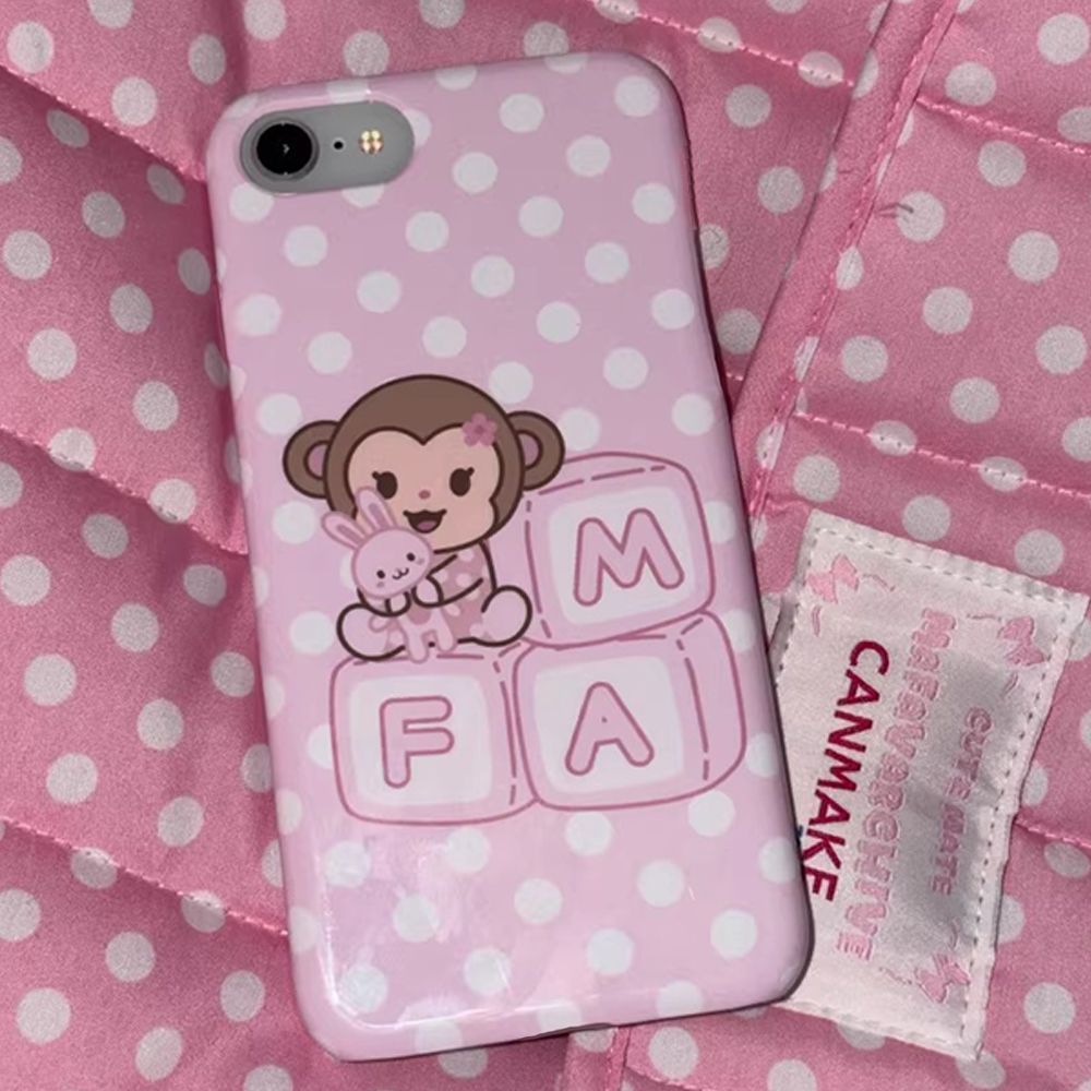 Korean Cartoon Sweet Pink Cute - Phone Cases Korean ulasan dan harga
