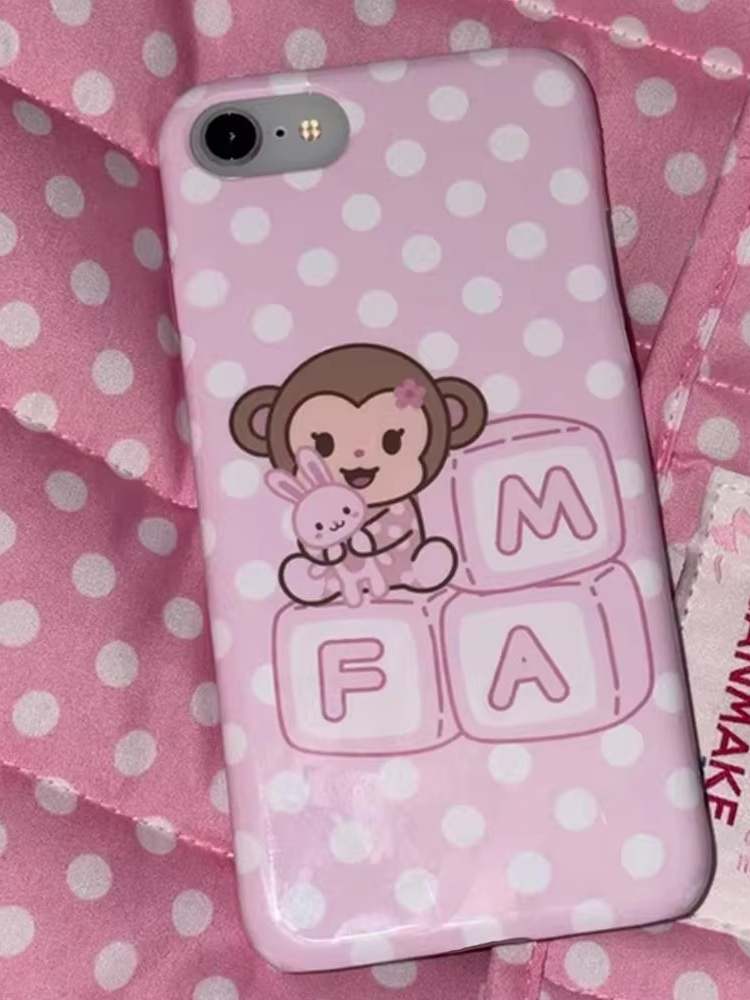Korean Cartoon Sweet Pink Cute - Phone Cases Korean ulasan dan harga