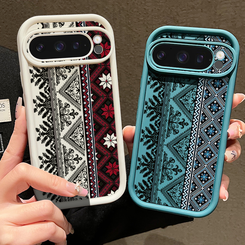 Vintage Totem Pattern Phone Ca - Phone Cases Pixel 9A ulasan dan harga