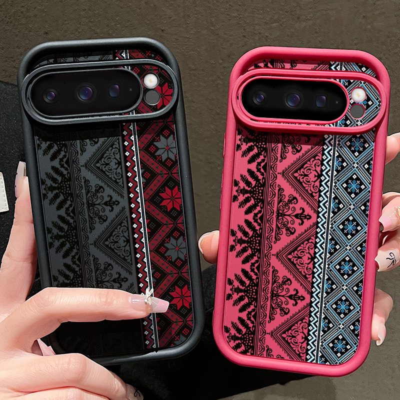 Vintage Totem Pattern Phone Ca - Phone Cases Pixel 9A ulasan dan harga