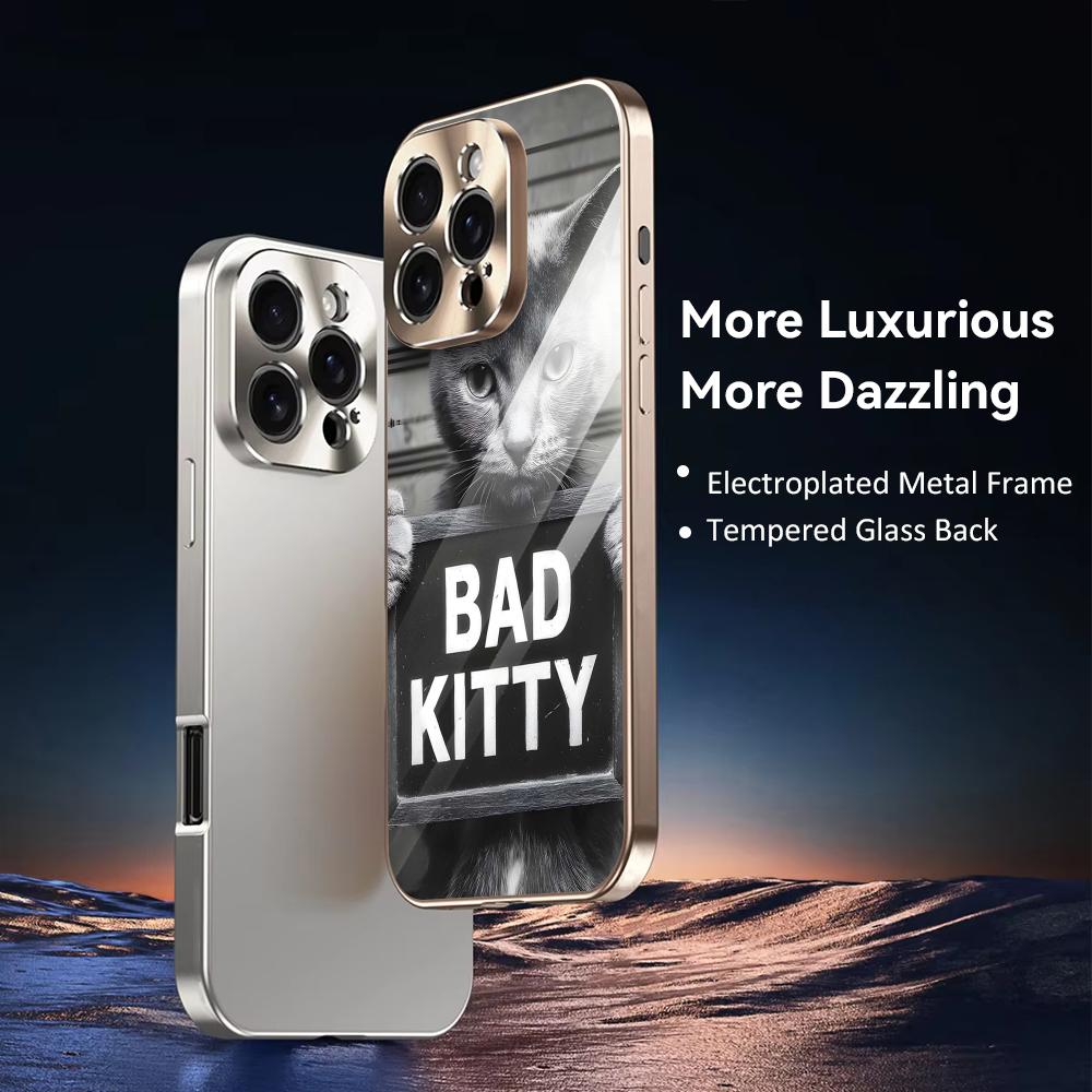 Bad Cat Phone Case For iPhone  - Phone Cases Metal ulasan dan harga