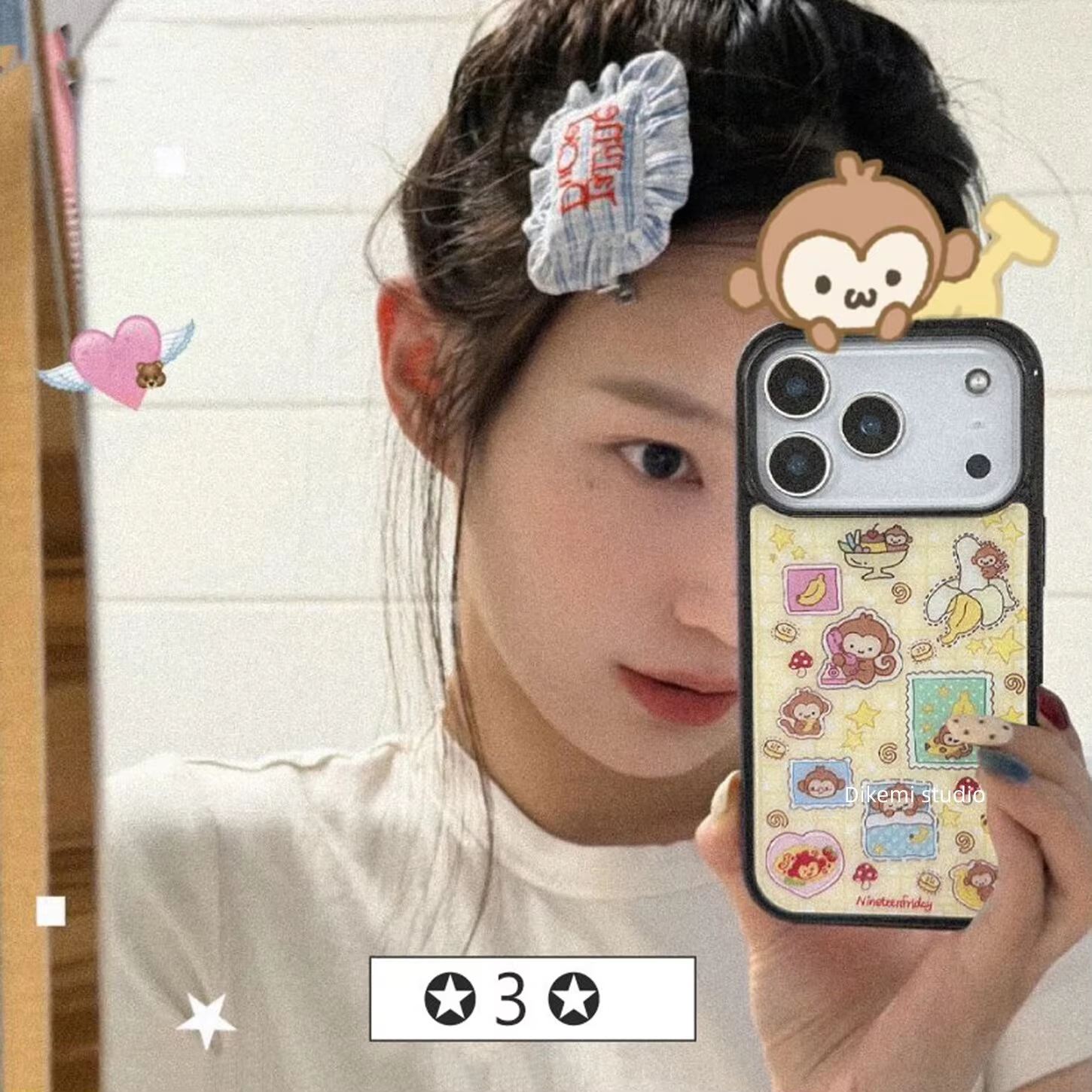 Korean Ins Pixel Cute Rabbit A - Phone Cases Korean ulasan dan harga