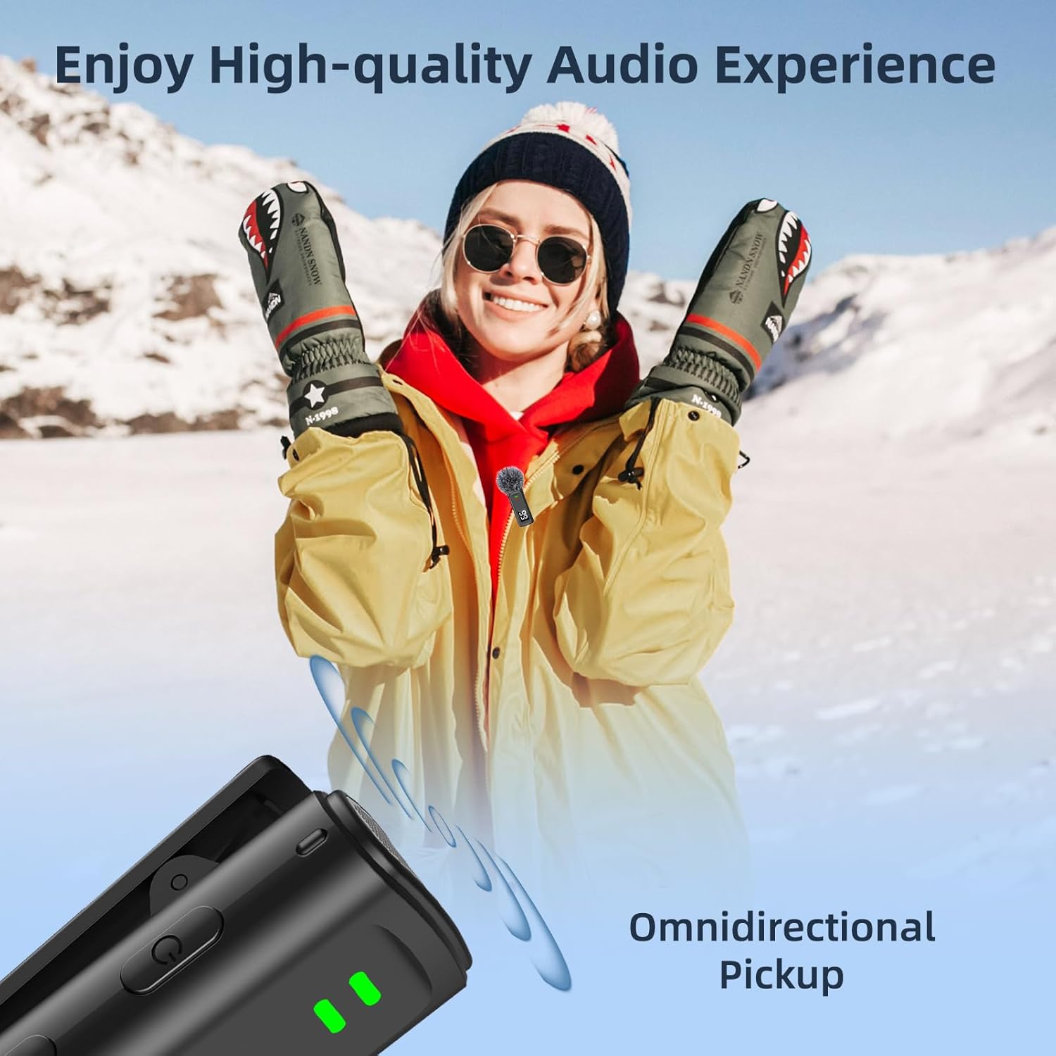 Wireless Lavalier Microphone f - Phone Cases Iphone ulasan dan harga