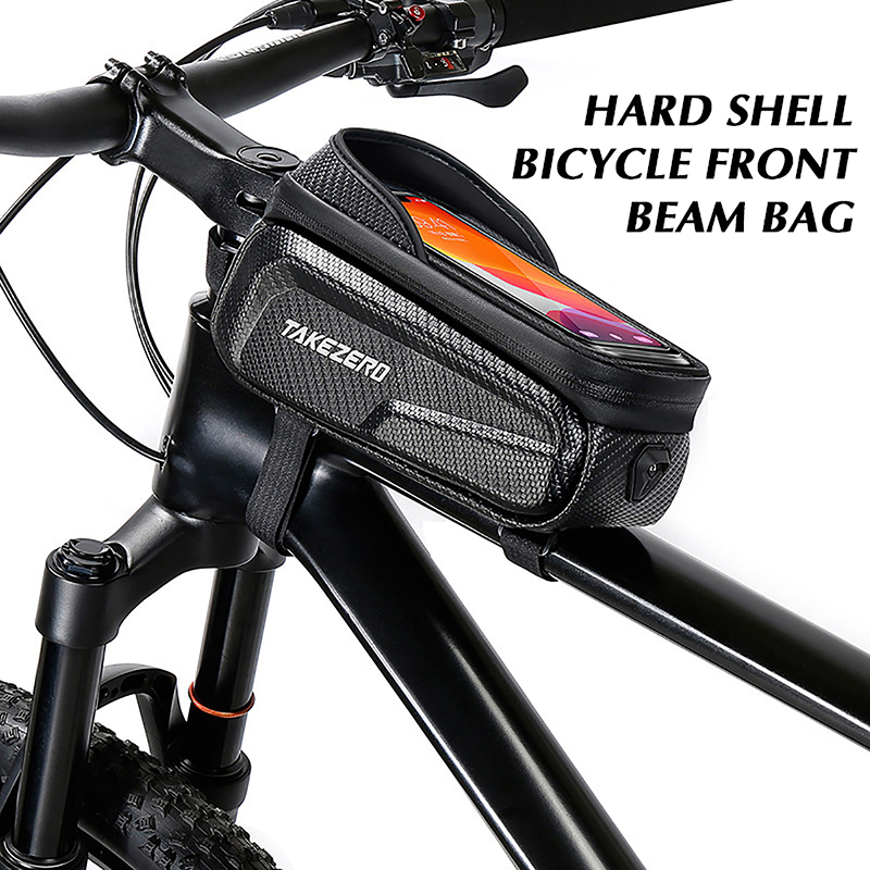 New Bicycle Bag Waterproof Tou - Phone Cases Youtube ulasan dan harga