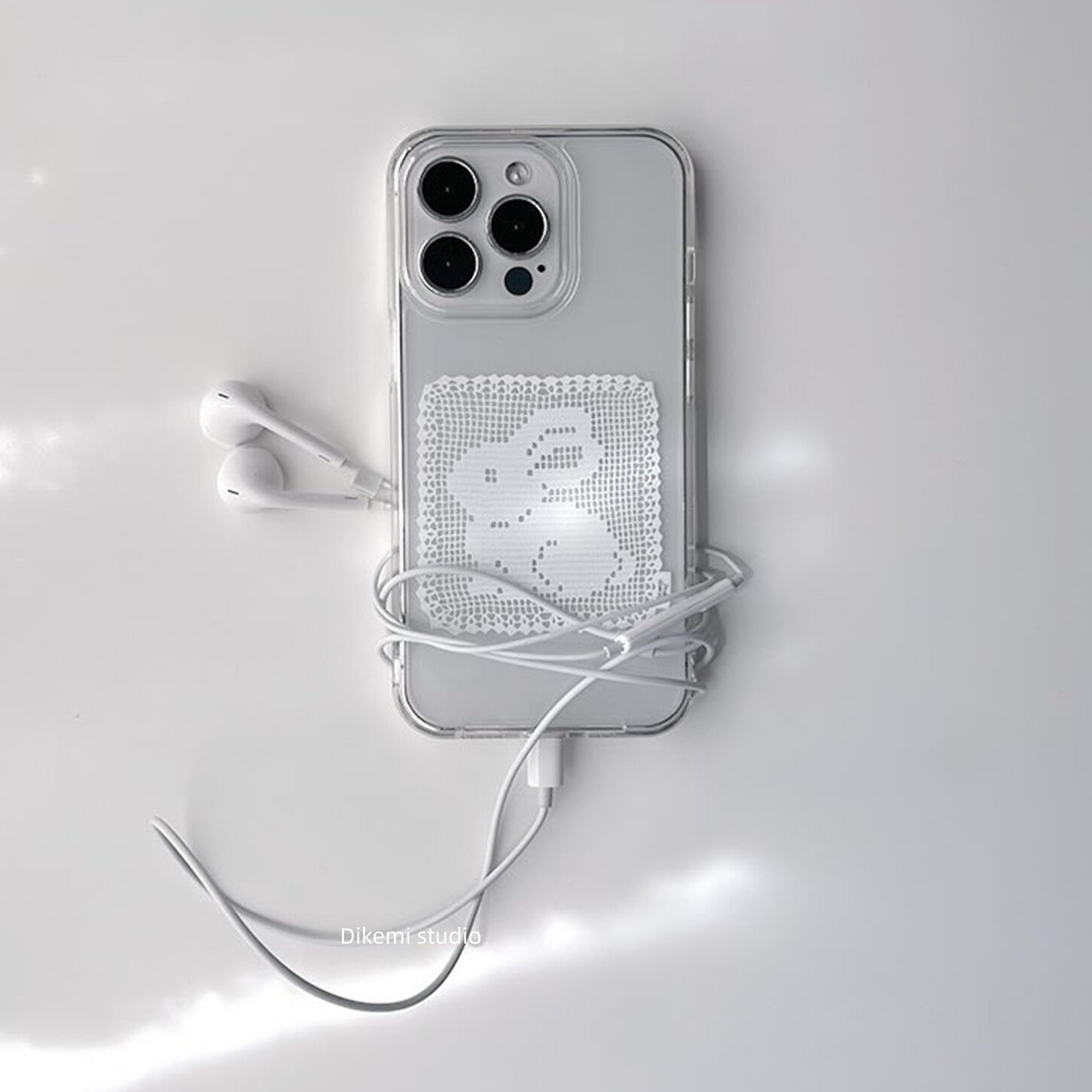Korean Ins White Lace Pattern  - Phone Cases Korean ulasan dan harga