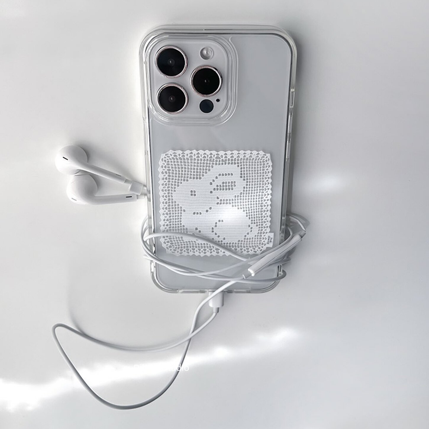 Korean Ins White Lace Pattern  - Phone Cases Korean ulasan dan harga