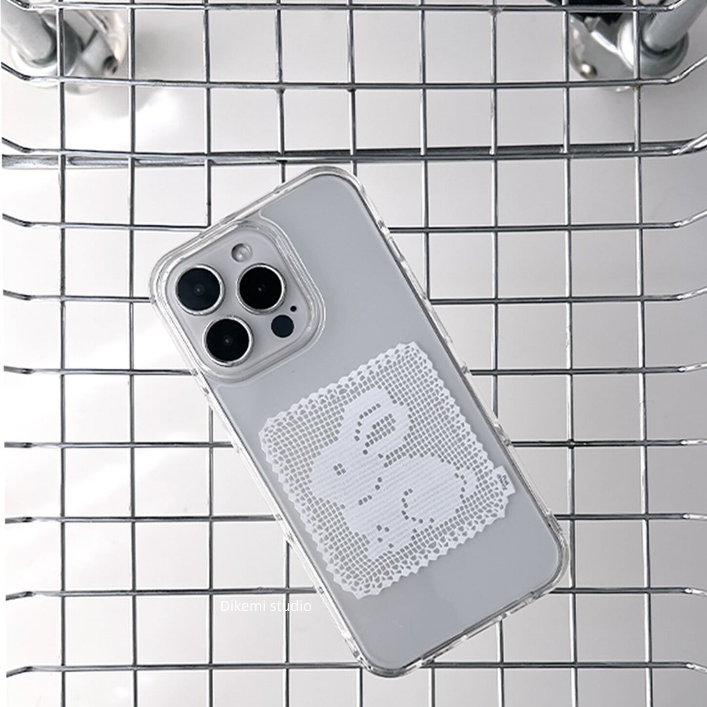 Korean Ins White Lace Pattern  - Phone Cases Korean ulasan dan harga