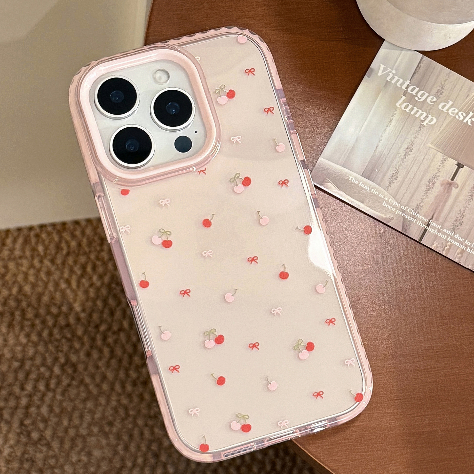 Korean Full Screen Cherry Bowk - Phone Cases Korean ulasan dan harga
