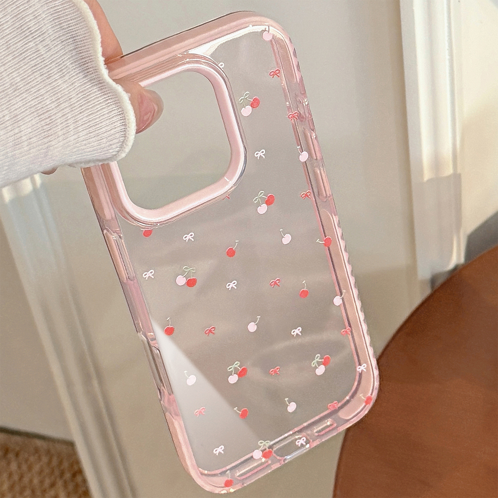 Korean Full Screen Cherry Bowk - Phone Cases Korean ulasan dan harga