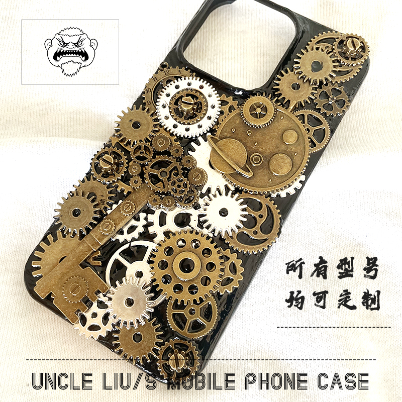 4128 3D Metal Gear Handmade Ph - Phone Cases Quality ulasan dan harga