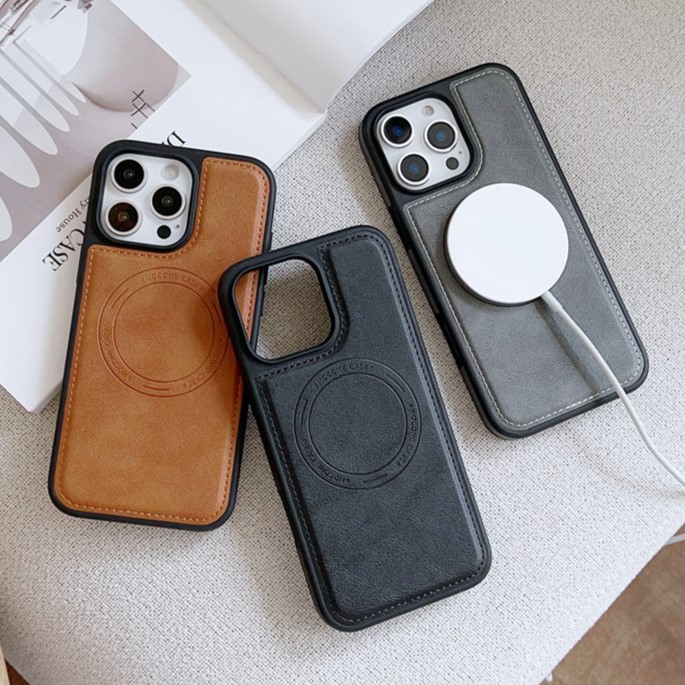 Leather For Magsafe Case For S - Phone Cases Quality ulasan dan harga