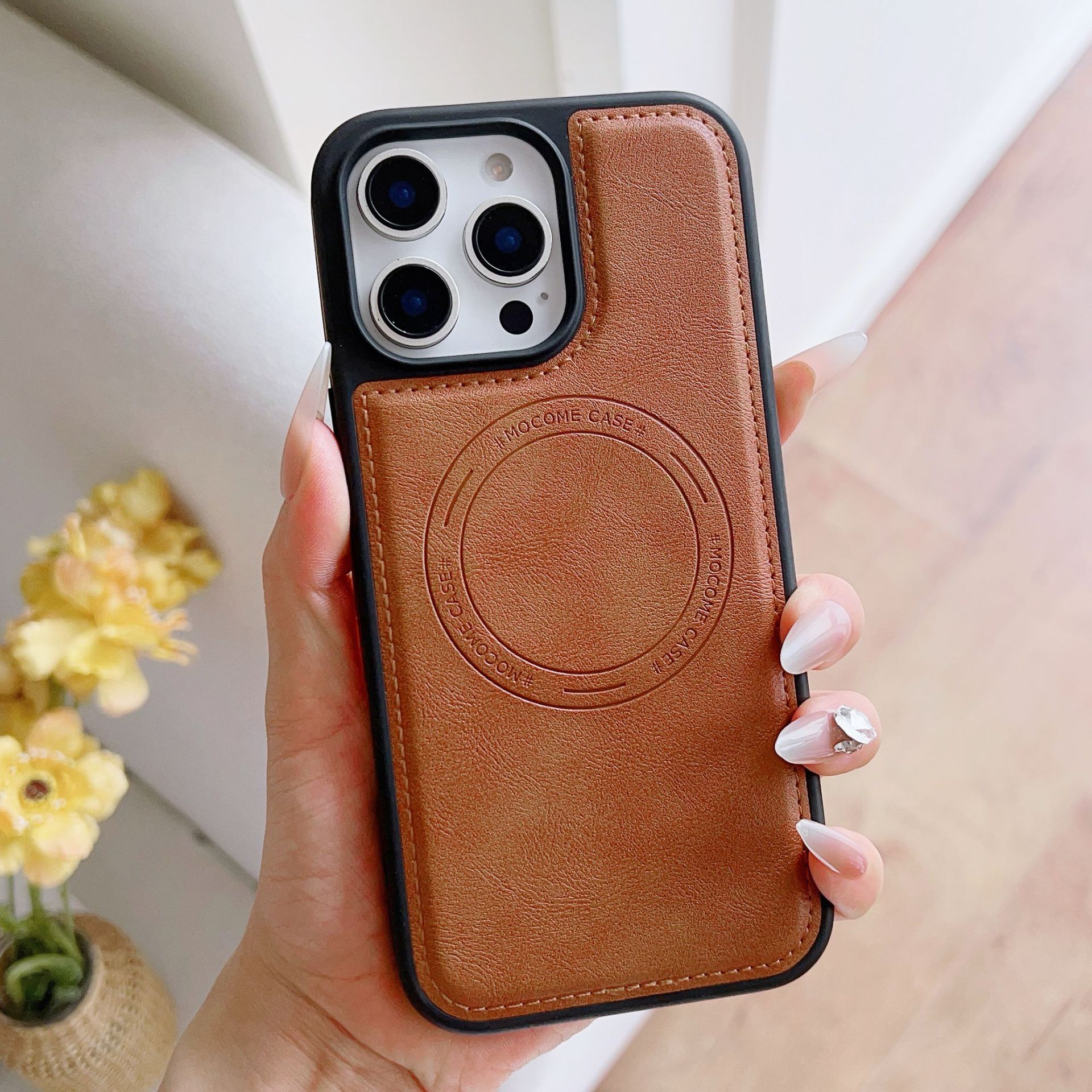 Leather For Magsafe Case For S - Phone Cases Quality ulasan dan harga