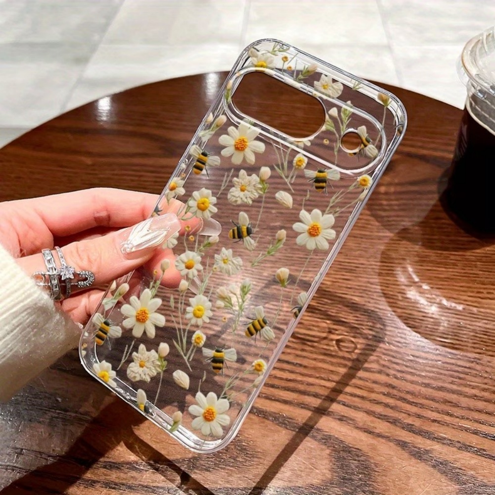 Cute Honeybee Flower Pattern S - Phone Cases Pixel 9A ulasan dan harga