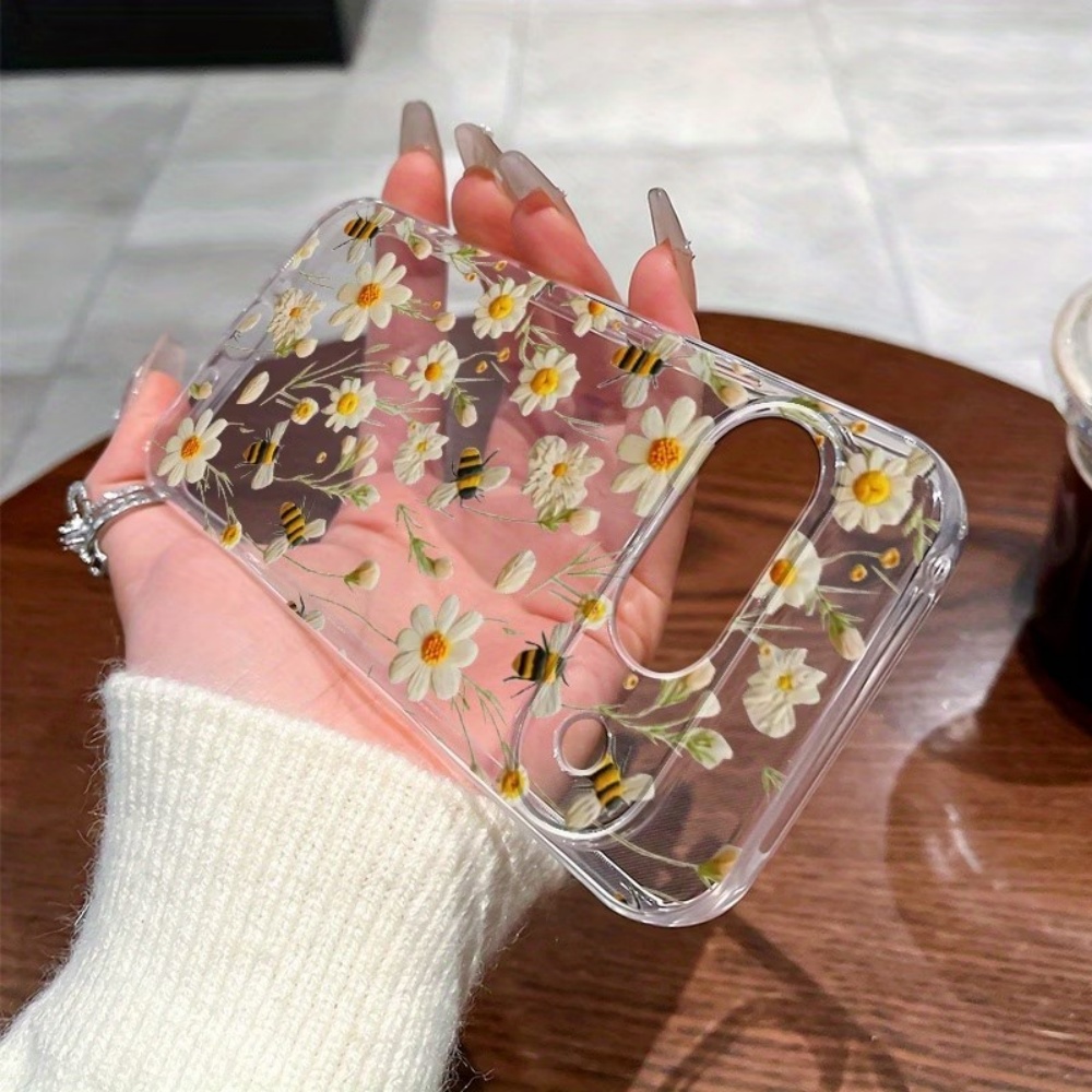 Cute Honeybee Flower Pattern S - Phone Cases Pixel 9A ulasan dan harga